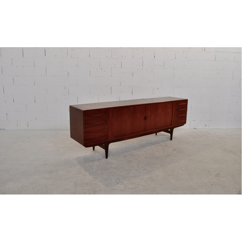 Uldum Mobelfabrik "UM 15" sideboard in teak, Johannes ANDERSEN - 1960s