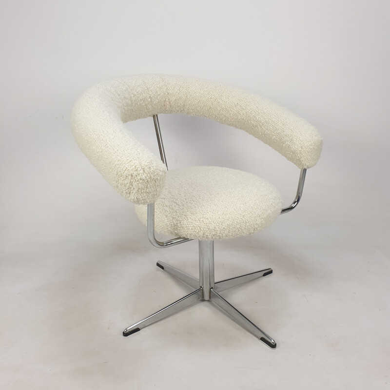 Paire de fauteuils vintage pivotants, 1970