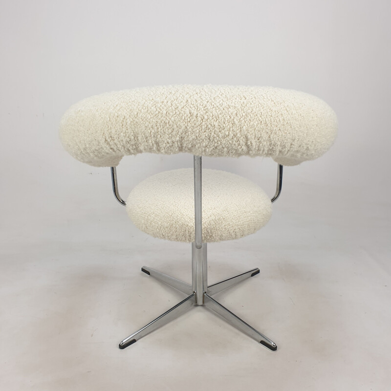 Paar vintage draaibare fauteuils, 1970