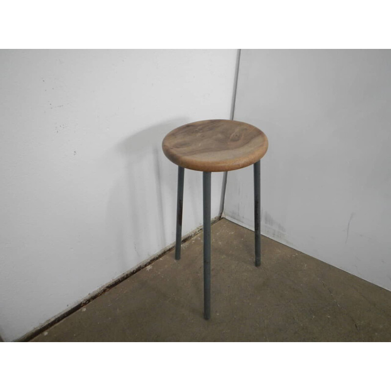 Vintage three-legged stool