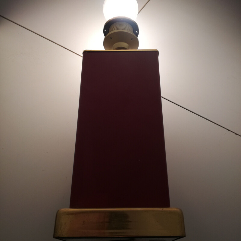 Vintage brass lamp stand