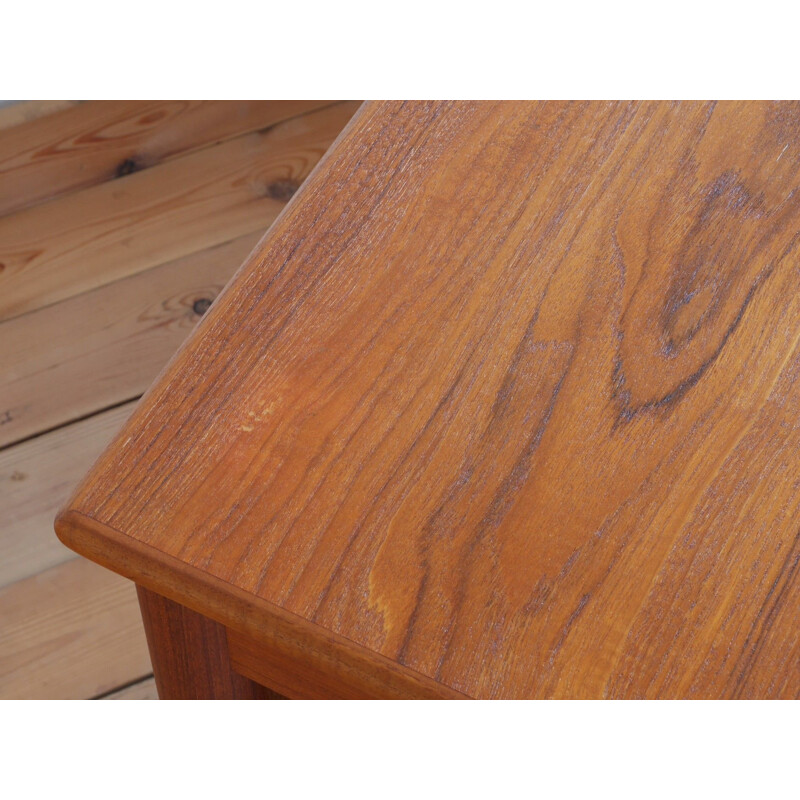 Vintage teak desk by Børge Mogensen for Søborg Møbelfabrik, Denmark 1950