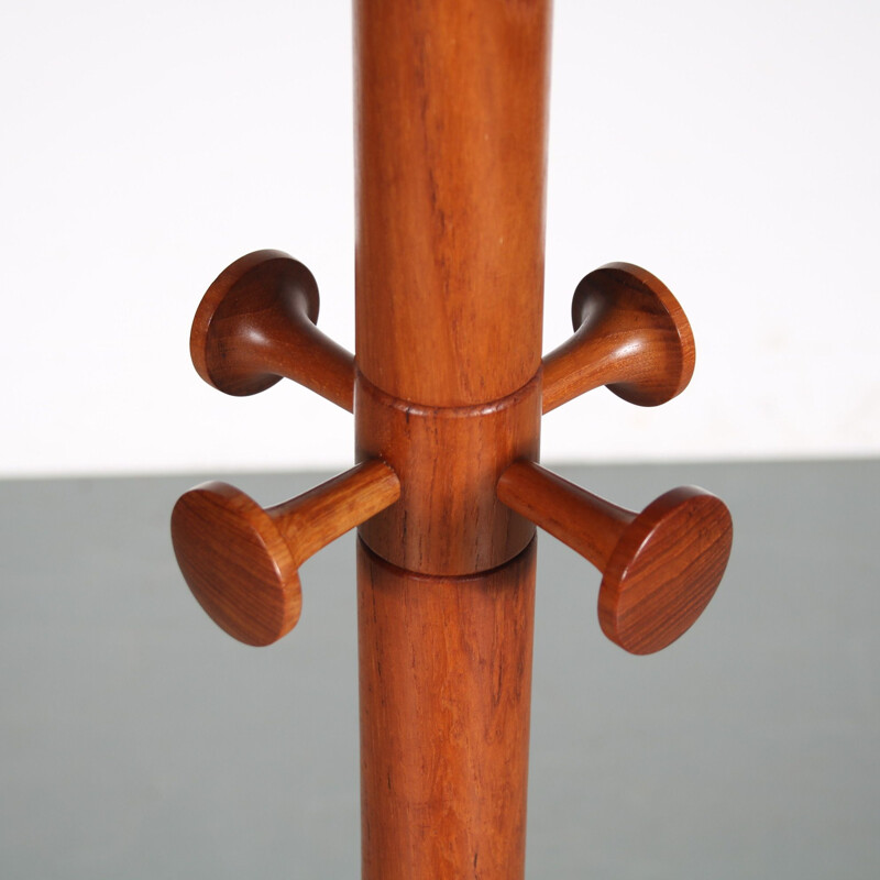 Vintage coat rack by Soren Nissen & Ebbe Gehl for Aksel Kjersgaard, Denmark 1960s