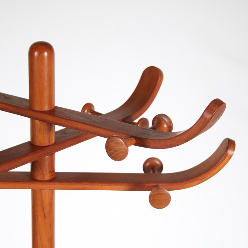 Vintage coat rack by Soren Nissen & Ebbe Gehl for Aksel Kjersgaard, Denmark 1960s