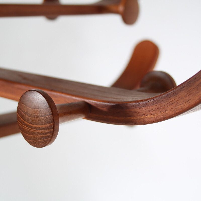 Vintage coat rack by Soren Nissen & Ebbe Gehl for Aksel Kjersgaard, Denmark 1960s