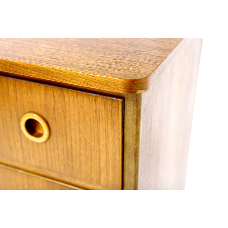 Vintage teak chest of drawers, Sweden 1960