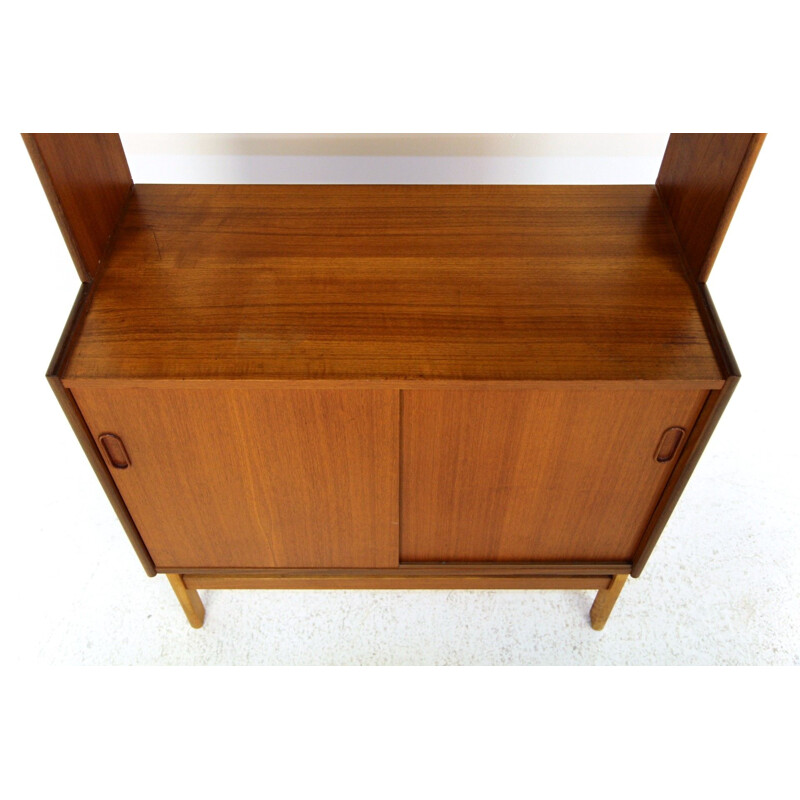 Vintage teak bookcase, Sweden 1960s