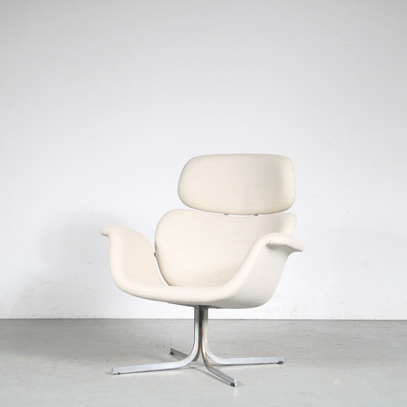 Vintage lounge chair "Big Tulip" by Pierre Paulin for Artifort, Netherlands 1950s