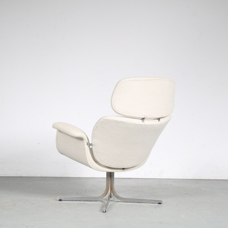 Vintage lounge chair "Big Tulip" by Pierre Paulin for Artifort, Netherlands 1950s