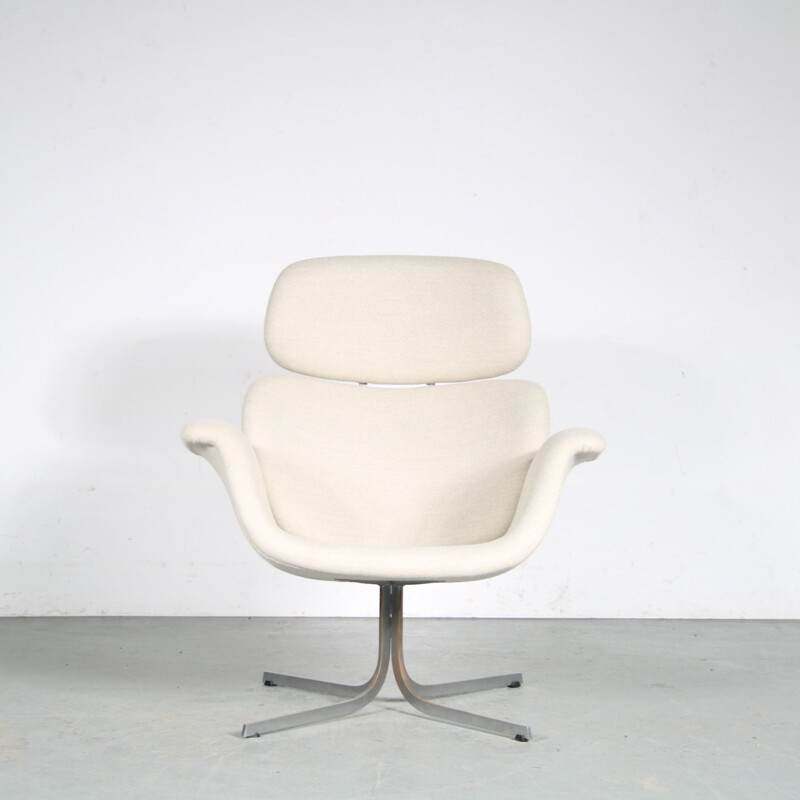 Fauteuil longue vintage "Big Tulip" de Pierre Paulin pour Artifort, Pays-Bas 1950