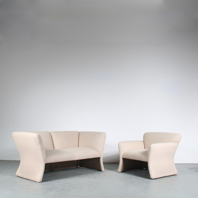 Vintage living room set by Nanna Ditzel for Getama, Denmark 1980s