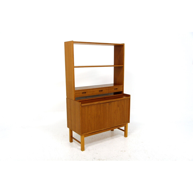 Vintage teak bookcase, Sweden 1960s