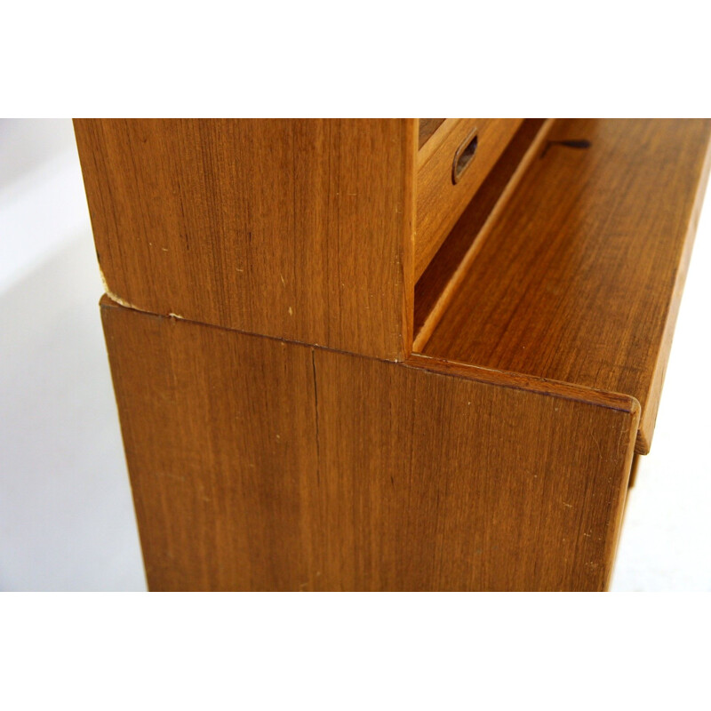 Vintage teak bookcase, Sweden 1960s