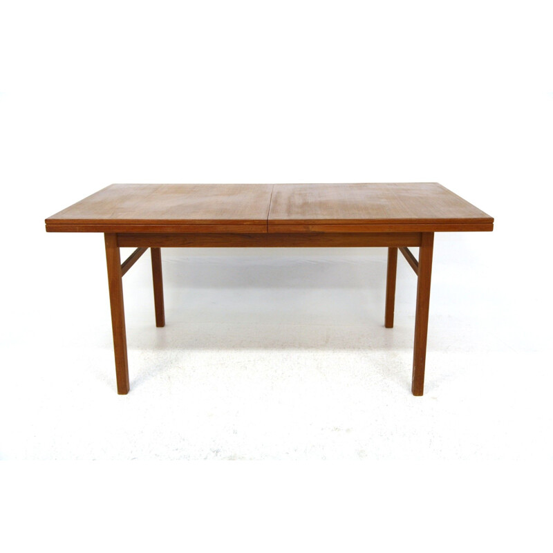 Vintage extendable teak dining table, Sweden 1960s