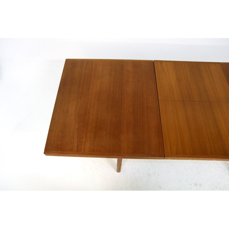 Vintage extendable teak dining table, Sweden 1960s