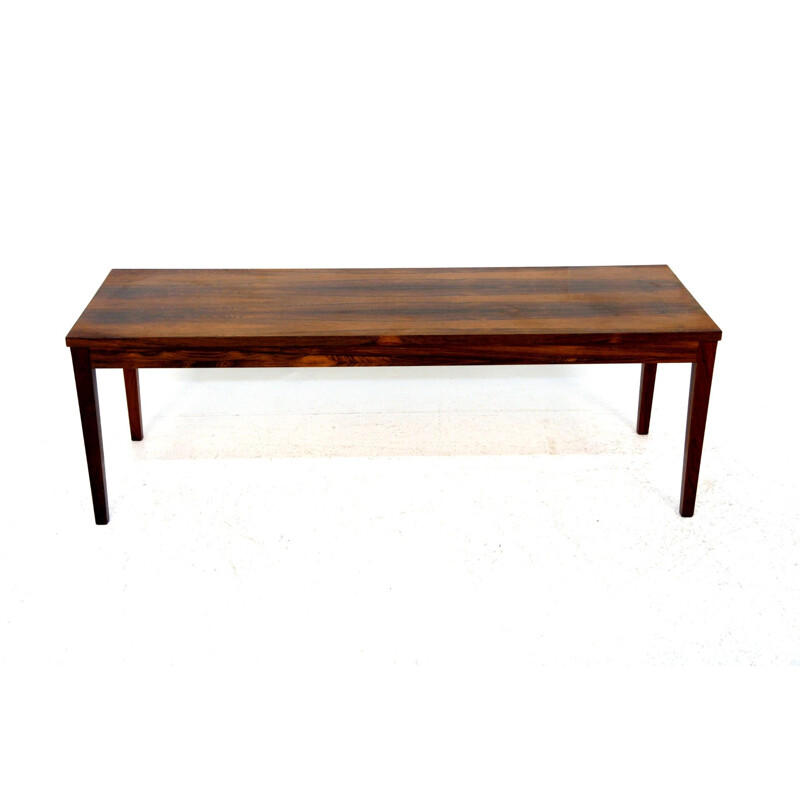 Vintage rosewood bench, Sweden 1960s