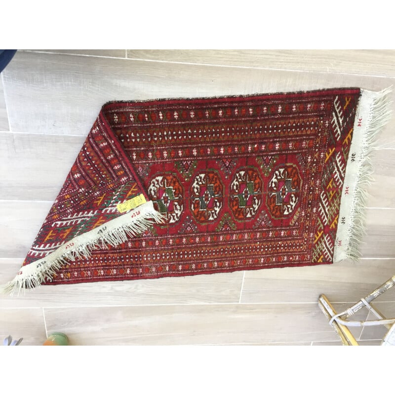 Tapete Afegão Vintage em pura lã