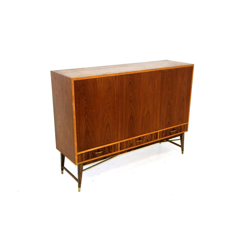 Vintage teak and rosewood sideboard, Sweden 1950