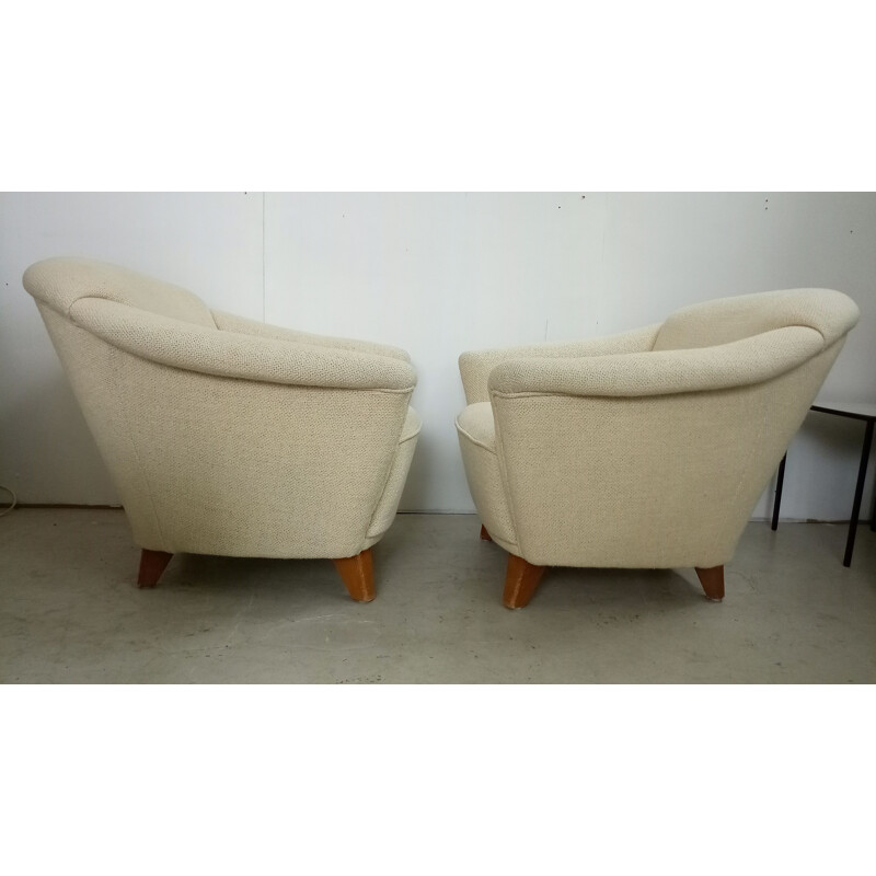 Ein Paar Vintage-Sessel von Wilhelm Knoll