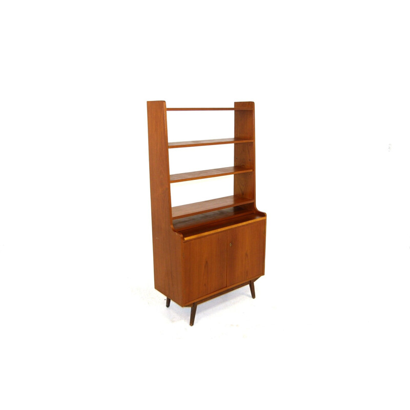 Vintage teak bookcase, Sweden 1960