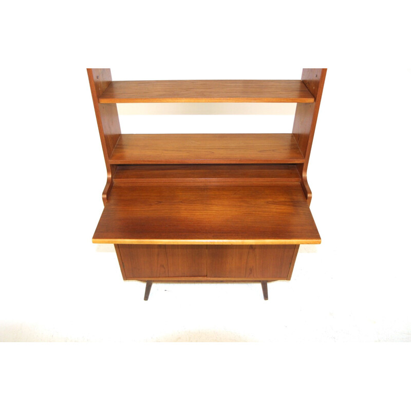 Vintage teak bookcase, Sweden 1960