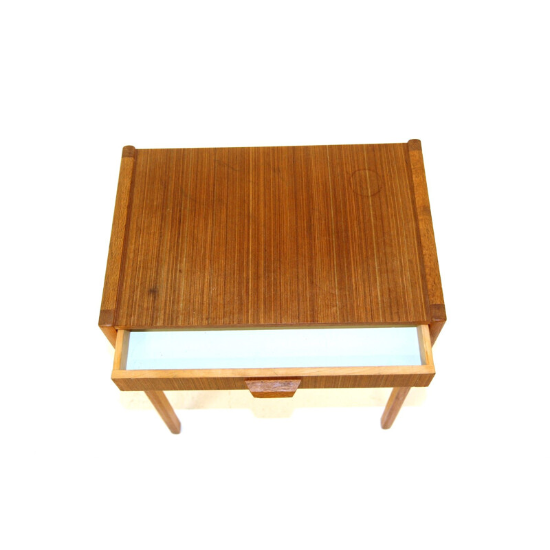 Vintage teak night stand, Sweden 1960