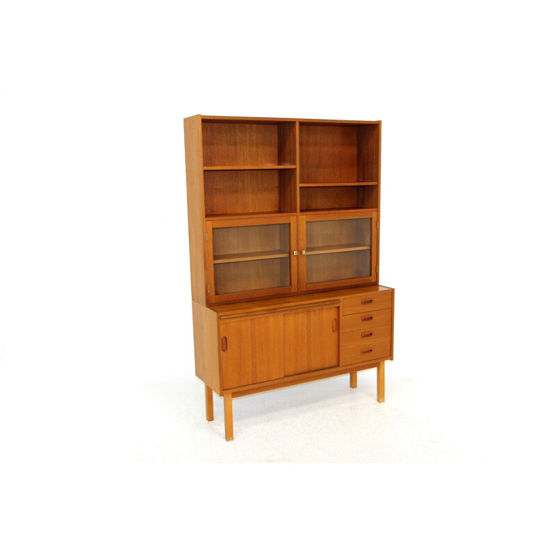 Vintage teak bookcase, Sweden 1960