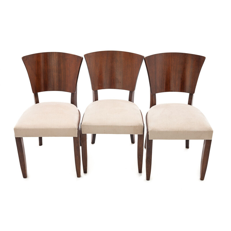 Set of 6 vintage Stella chairs, 1950