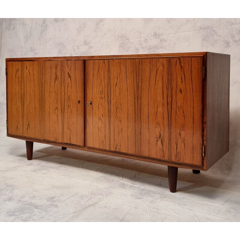 Vintage Scandinavian rosewood sideboard by Carlo Jensen for Hundevad & Co, 1960