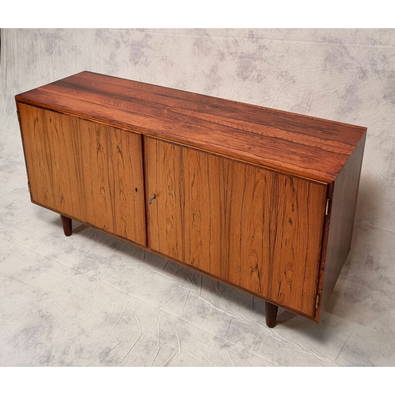 Vintage Scandinavian rosewood sideboard by Carlo Jensen for Hundevad & Co, 1960