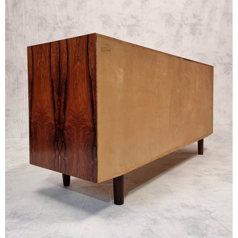 Vintage Scandinavian rosewood sideboard by Carlo Jensen for Hundevad & Co, 1960