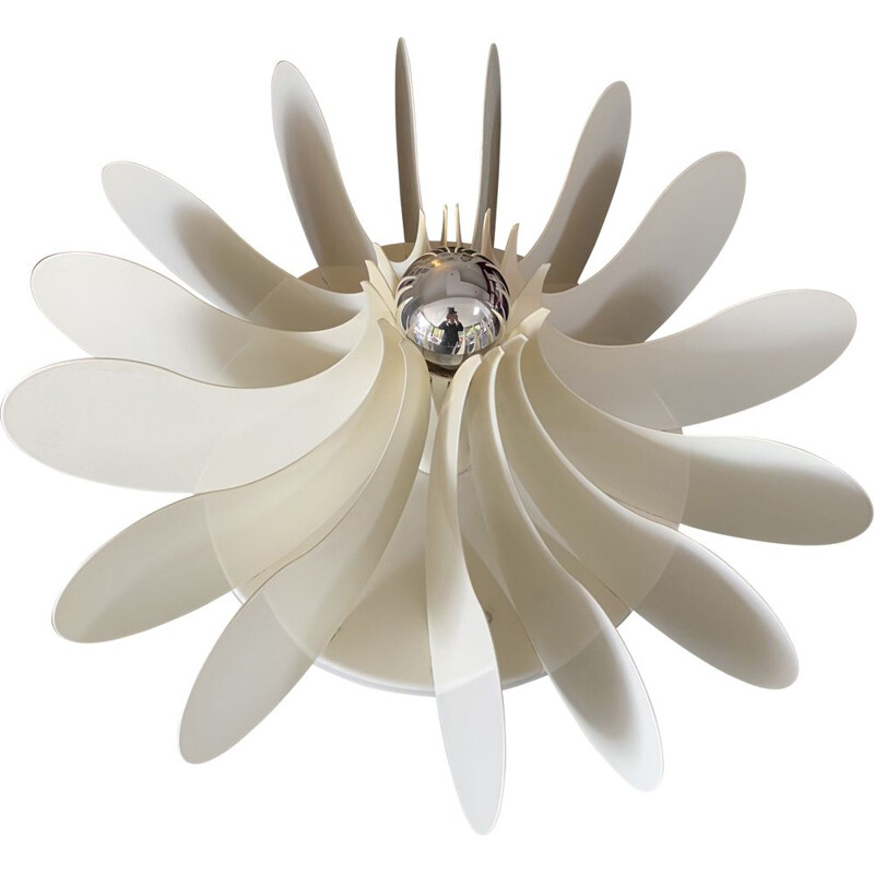 Vintage wall lamp "bolid" by Sneyders de Vogel, 1971s