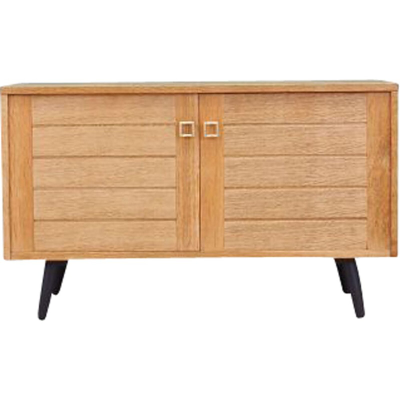 Vintage oakwood sideboard, Denmark 1970s 