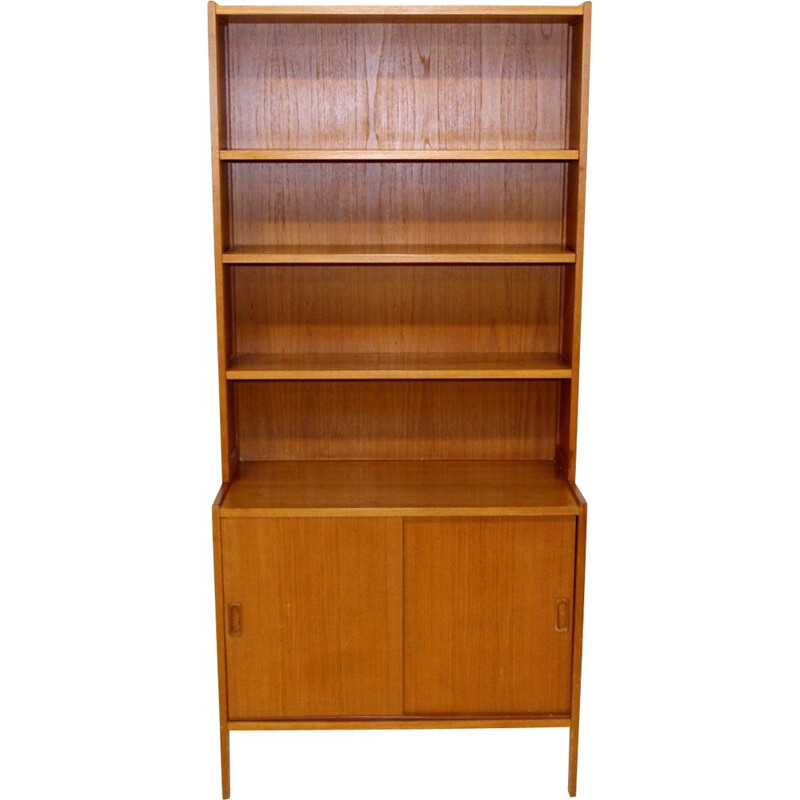 Vintage teak bookcase, Sweden 1960