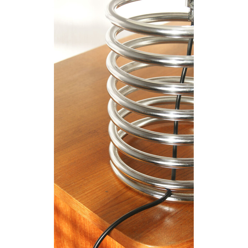 Vintage-Tischlampe Spiral für Honsel