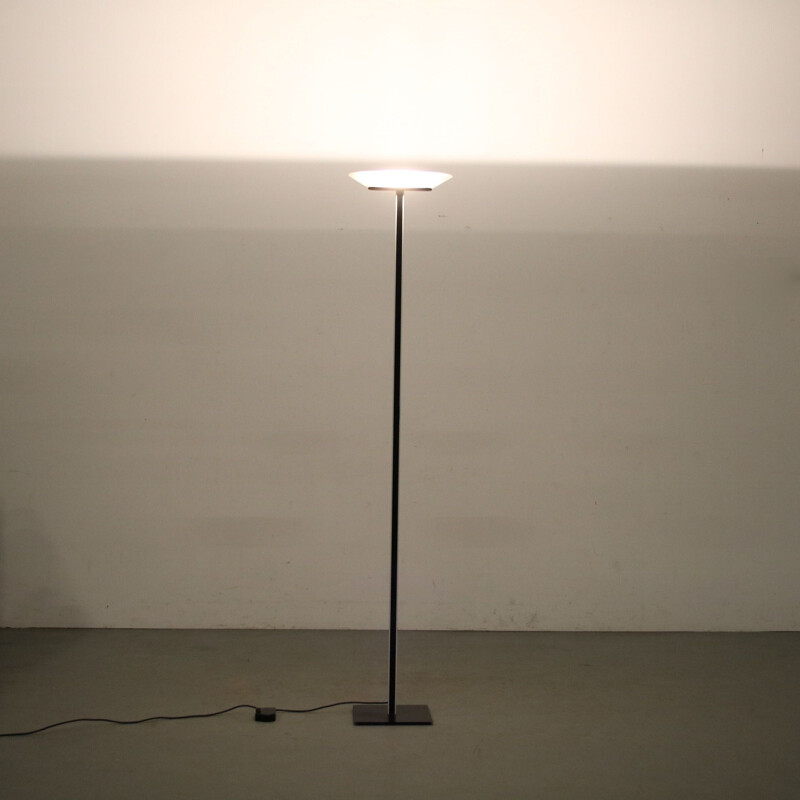 Vintage metal floor lamp by Relco Milano, Italy 1980s