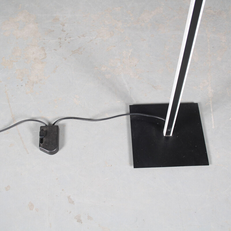 Vintage metal floor lamp by Relco Milano, Italy 1980s