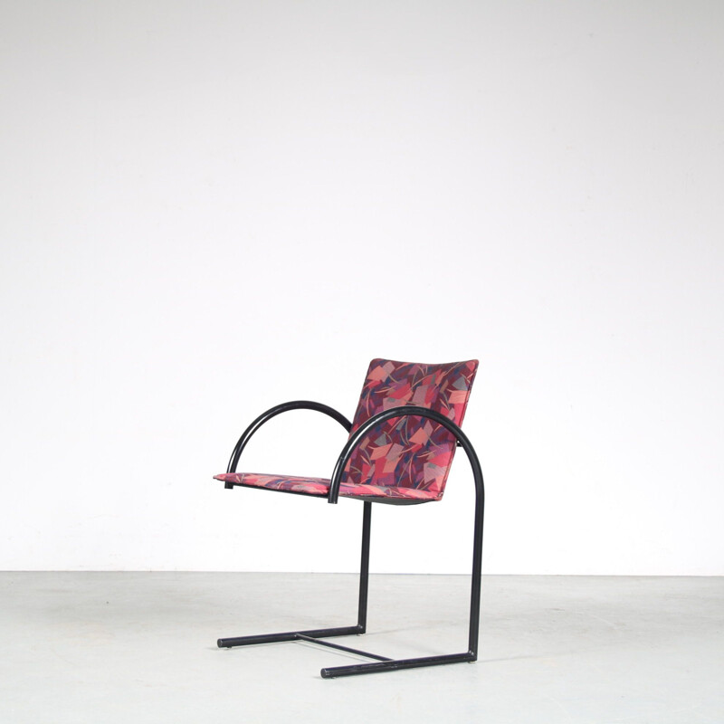 Conjunto de 4 cadeiras "Cirkel" vintage de Karel Boonzaaijer e Pierre Mazairas para Metaform, Holanda 1980