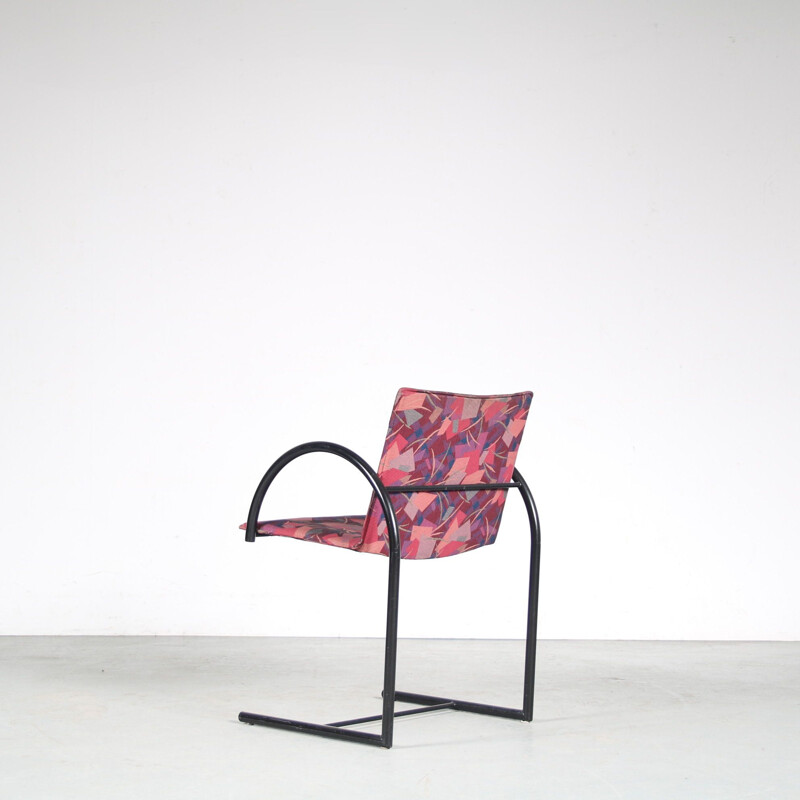 Set of 4 vintage "Cirkel" chairs by Karel Boonzaaijer and Pierre Mazairas for Metaform, Netherlands 1980s