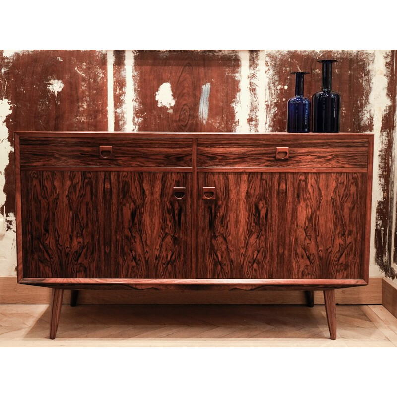 Cupboard in rosewood, Erik BROUER - 1960s