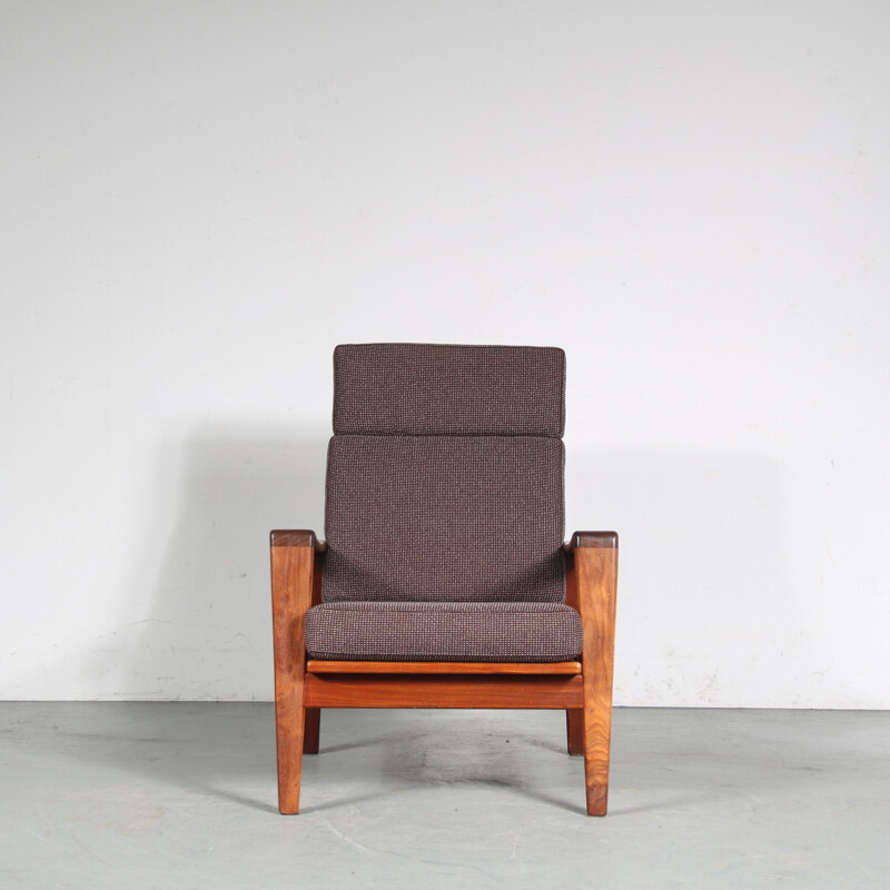 Vintage armchair by Arne Wahl Iversen for Komfort, Denmark 1960s