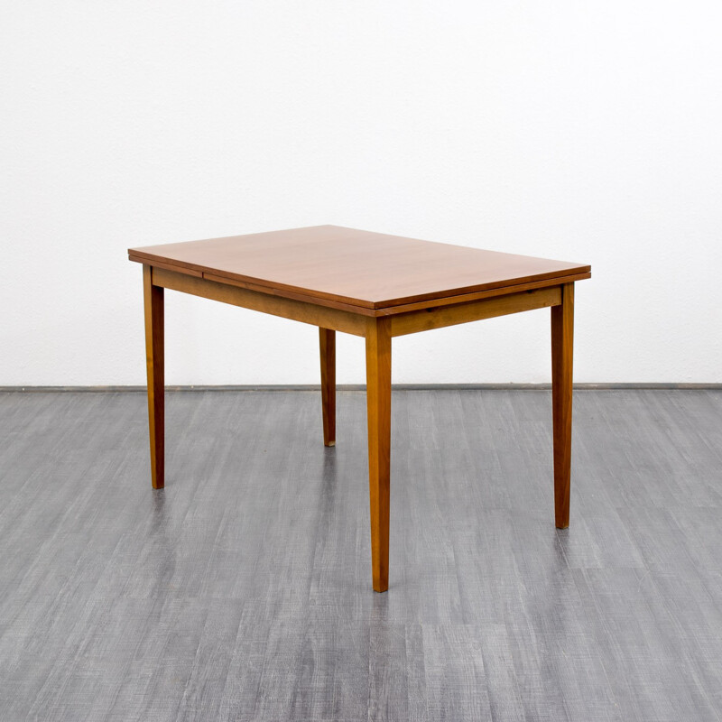 Dining table in walnut - 1960s