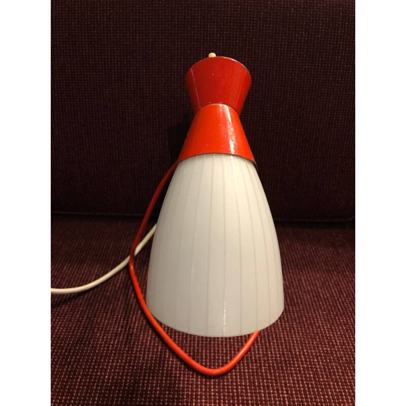 Vintage type 1621 table lamp by Josef Hurka for Napako, Czechoslovakia 1930s