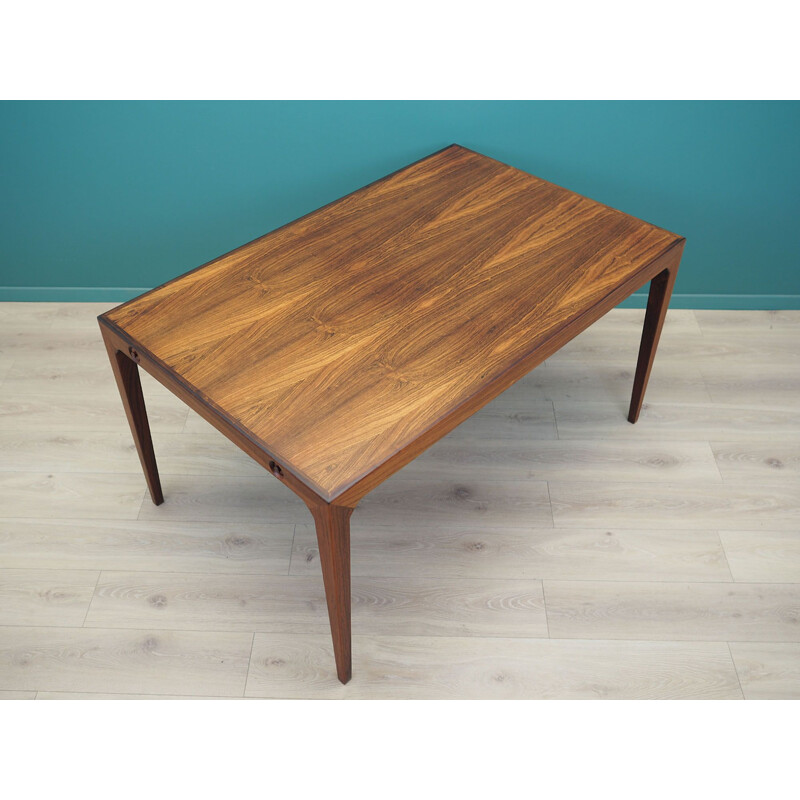 Vintage Danish rosewood table by Poul Hundevad & Kai Winding for Hundevad & Co, 1960s