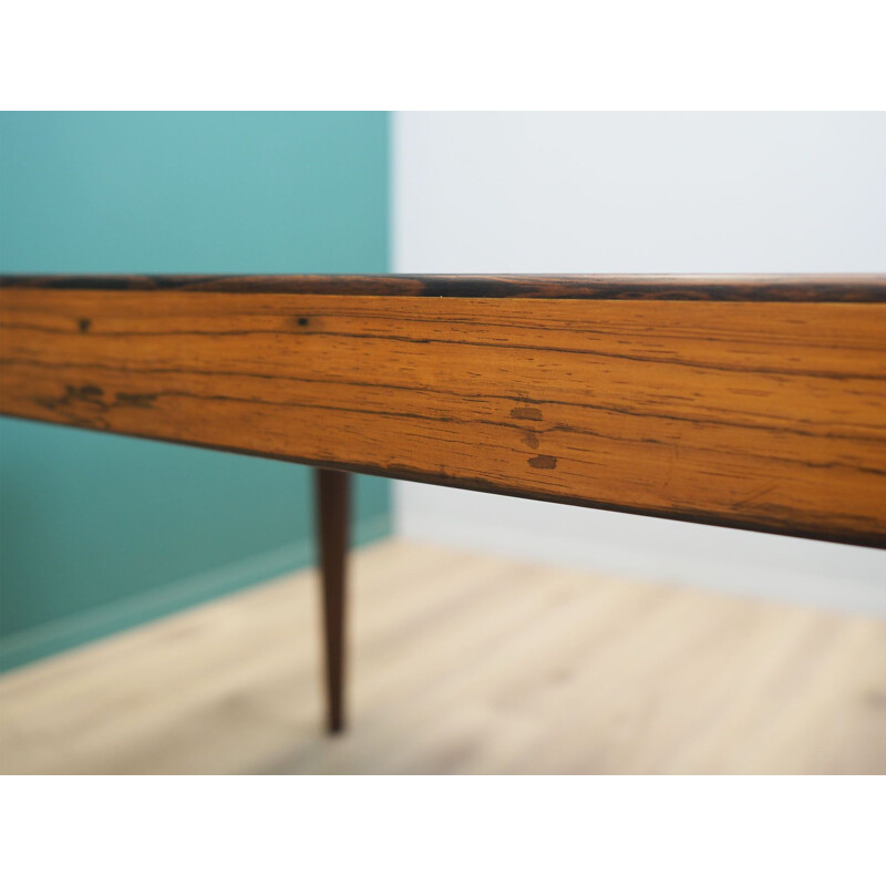 Vintage Danish rosewood table by Poul Hundevad & Kai Winding for Hundevad & Co, 1960s