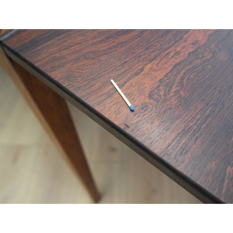 Vintage Danish rosewood table by Poul Hundevad & Kai Winding for Hundevad & Co, 1960s