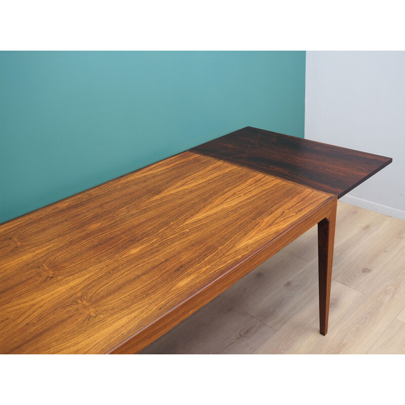 Vintage Danish rosewood table by Poul Hundevad & Kai Winding for Hundevad & Co, 1960s