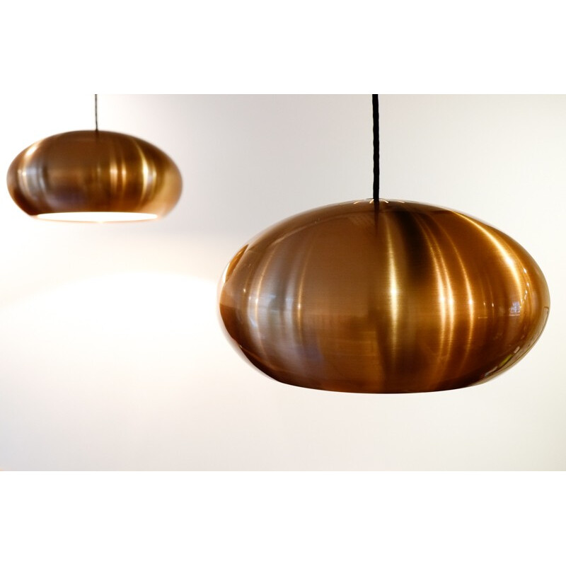 Pair of "Medio" pendant lamps, Jo HAMMERBORG - 1966