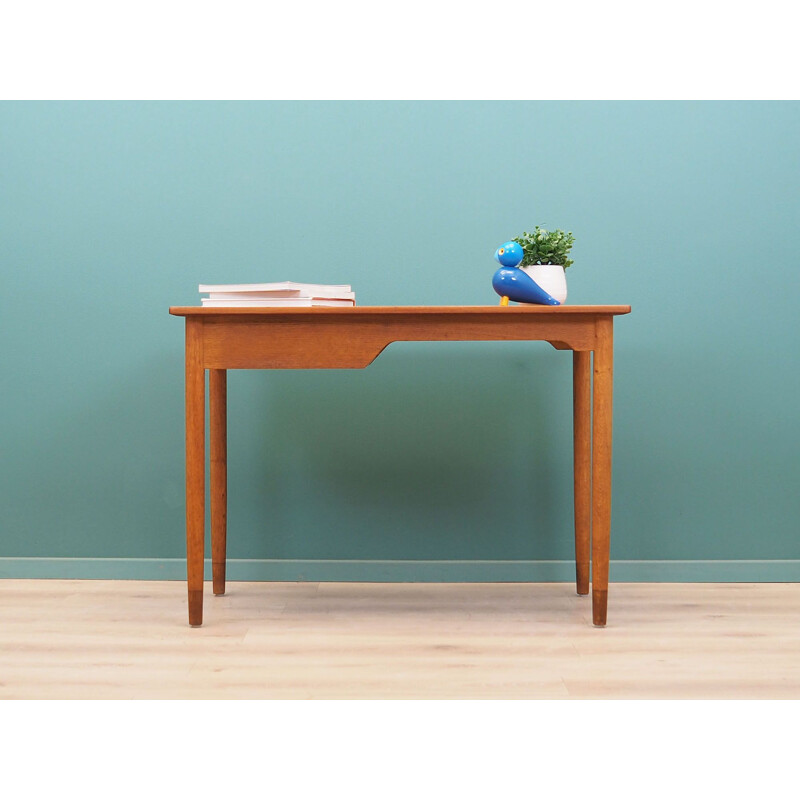 Vintage teak desk, Denmark 1970s