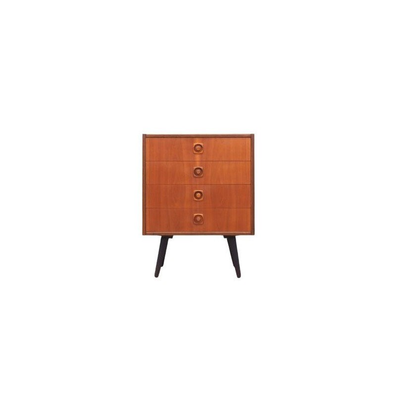 Vintage teak chest of drawers, Denmark 1970s